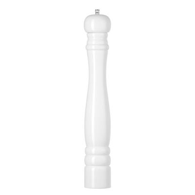Dřevěný mlýnek na sůl, HENDI, Bílá, ⌀65x(H)415mm | 469583